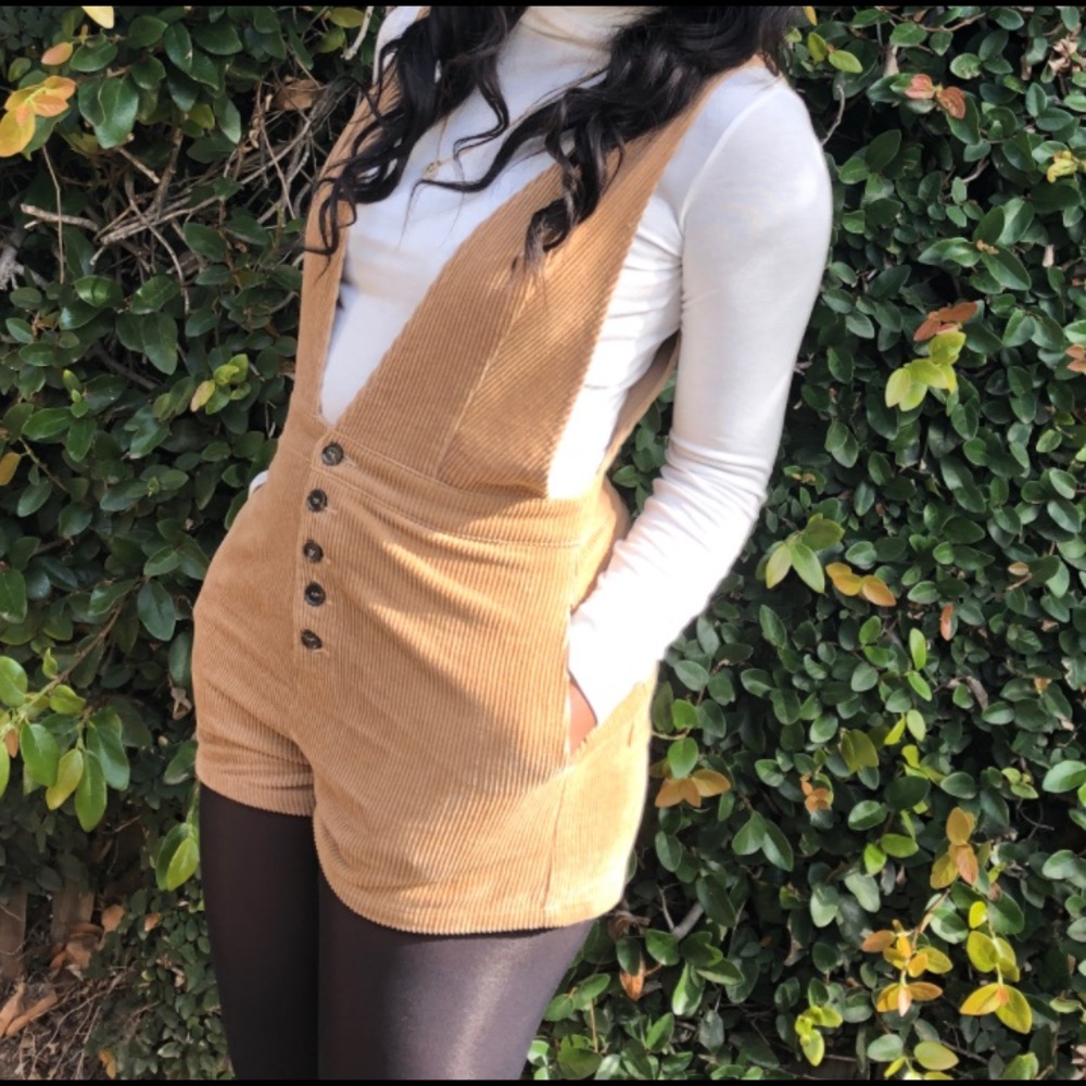 Wild Honey Corduroy Romper